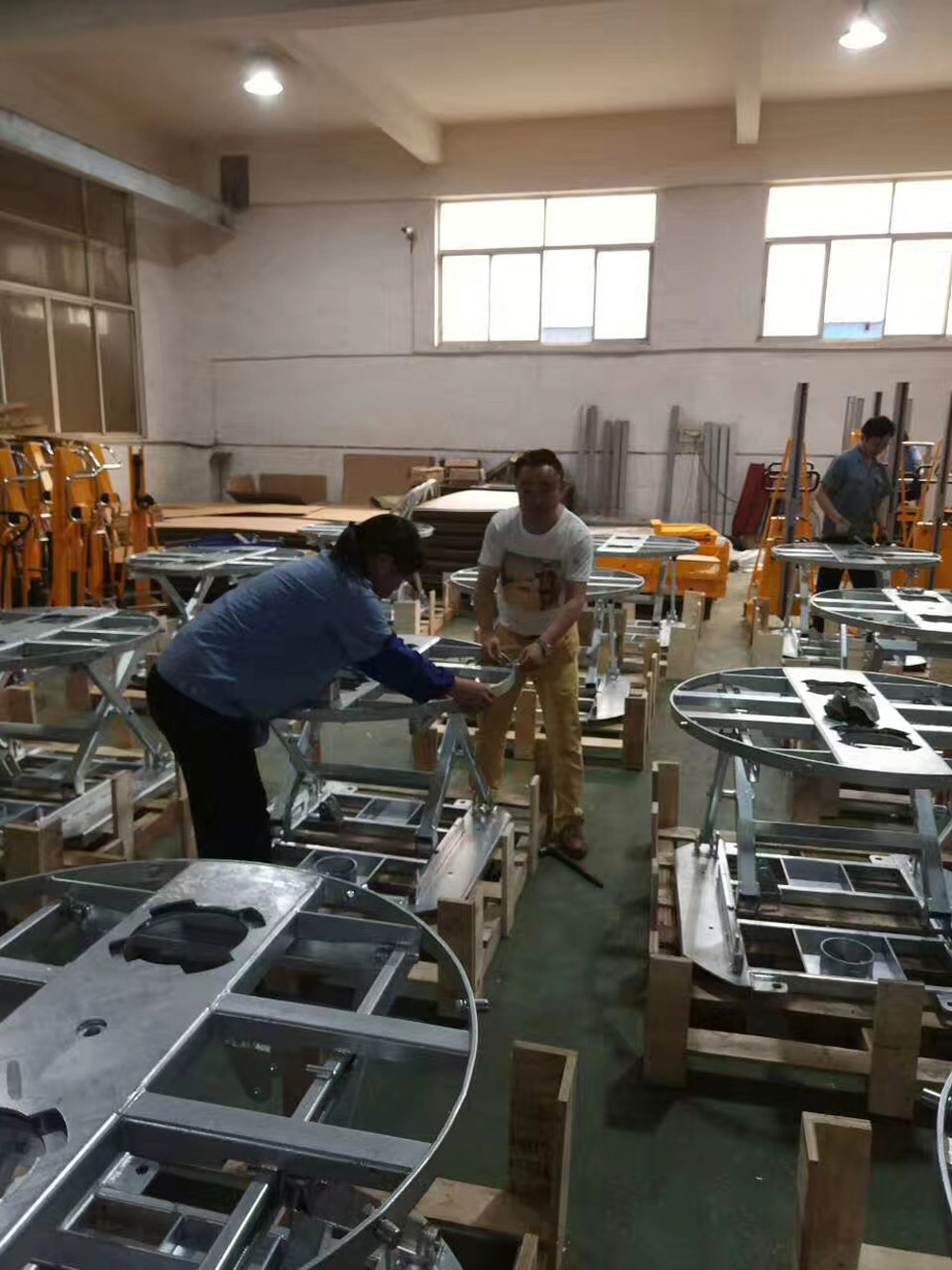 ESP electric rotating table